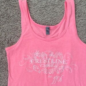 Crestline California Pink Tank Top